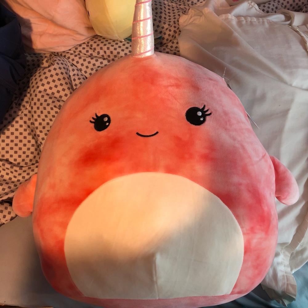 16” Amiah the Narwhal Squishmallow BNWT